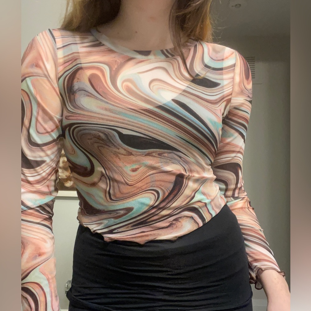 GAZE Transparent Longsleeve Top